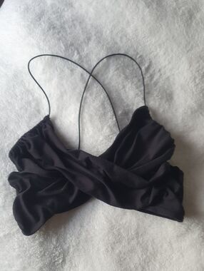 Urban Outfitters Black Strappy Bralette